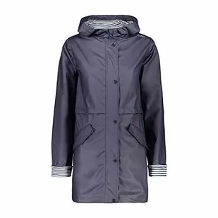 CMP damska parka kurtka wiatroodporna i wodoszczelna 3000, Black Blue, D48 - Kurtki damskie - miniaturka - grafika 1