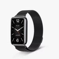 Akcesoria do smartwatchy - Opaska Pasek Bransoleta Milaneseband Xiaomi Mi Band 7 Pro Black - miniaturka - grafika 1