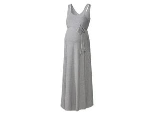esmara® Sukienka damska ciążowa maxi (Szary, XL (48/50)) - Sukienki ciążowe - miniaturka - grafika 1