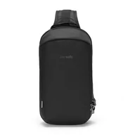 Torby sportowe - Plecak na jedno ramię antykradzieżowy Pacsafe Vibe 325 - Econyl Black - miniaturka - grafika 1