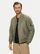 Kurtki męskie - Guess Jeans Kurtka bomber M4YL01 WG932 Khaki Regular Fit - miniaturka - grafika 1
