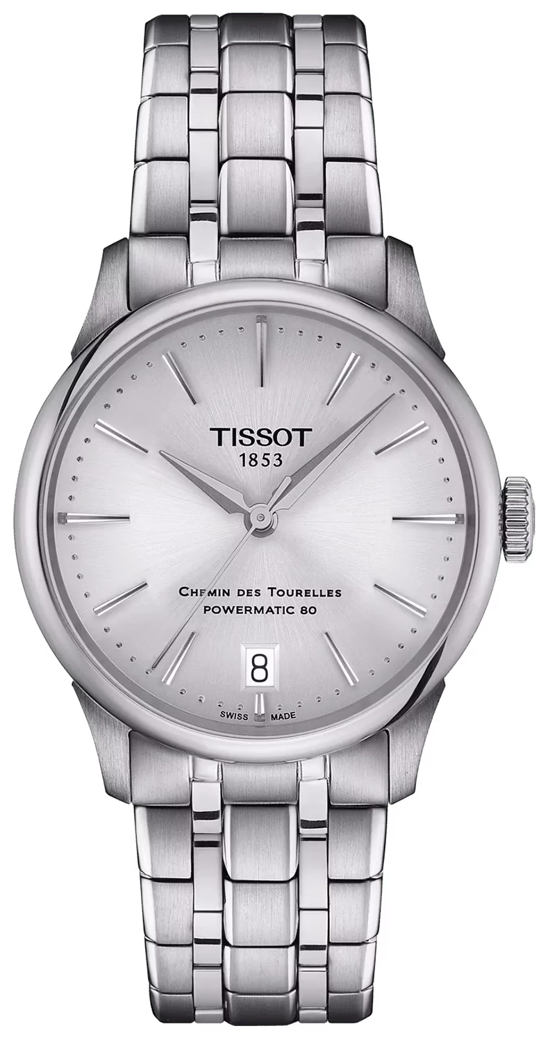 Zegarek Tissot T139.207.11.031.00 CHEMIN DES TOURELESS POWERMATIC 80 34 MM - Natychmiastowa WYSYŁKA 0zł (DHL DPD INPOST) | Grawer 1zł | Zwrot 100 dni