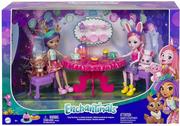 Domki dla lalek - Mattel, Enchantimals, Herbatka zestaw lalki, Hff35 Wb2 - miniaturka - grafika 1