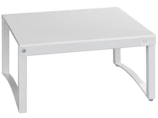 Wenko Teleskopowa metalowa półka/wkład do szafki kuchennej regulacja szerokości 30-54 cm nóżki antypoślizgowe kolor biały B07FFSN834 - Półki do kuchni - miniaturka - grafika 1