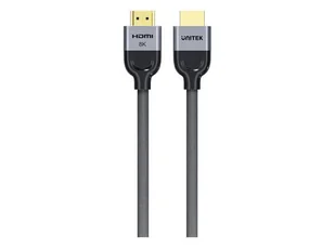 UNITEK przewód 8K LUX HDMI 2.1 oplot 10 M C11093RGY01-10M - Kable komputerowe i do monitorów - miniaturka - grafika 1