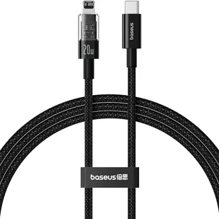 Kabel Baseus Gem USB C-IP 20W 1m (czarny) - Kable USB - miniaturka - grafika 1