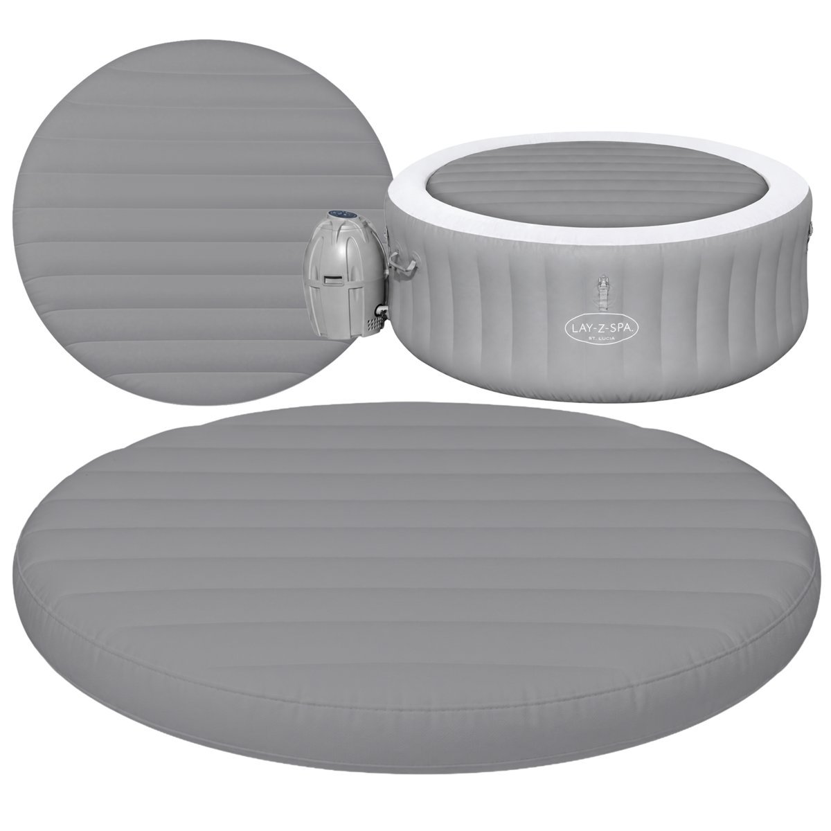 Bestway nakrywa dmuchana termoizolacyjna do jacuzi 54327 lay-z-spa
