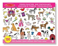 Przybory szkolne - Melissa&Doug Naklejki dla dziewczynek 000772142472 - miniaturka - grafika 1