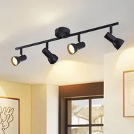 Lampy sufitowe - Reflektor sufitowy NETTLIFE 4-płomienny GU10, nowoczesny design, metalowy, do salonu, przedpokoju - miniaturka - grafika 1