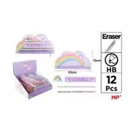 Piórniki - Mp Main Paper Zestaw przyborów szkolnych z saszetką Unicorn - miniaturka - grafika 1