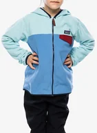 Bluzy dla chłopców - Bluza dziecięca Patagonia Micro D Snap-T Jacket - blue bird - miniaturka - grafika 1