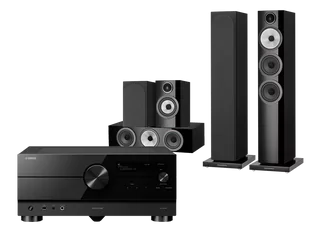 Kino domowe Yamaha RX-A4A (czarny) + 704 S3 + 707 S3 + HTM71 S3 (czarny) - Kino domowe - miniaturka - grafika 1