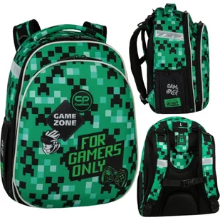 Coolpack Turtle Plecak Szkolny Usztywniany Game Zone 25l - Plecaki szkolne i tornistry - miniaturka - grafika 1