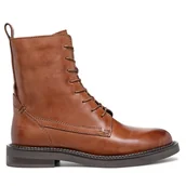 Botki damskie - Botki Geox D Serilda D46WYG 00043 C6002 Brązowy - miniaturka - grafika 1