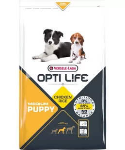 Versele-Laga Opti Life Puppy Medium 12,5 kg - Sucha karma dla psów - miniaturka - grafika 1