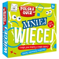 Gry planszowe - Gra Polska Quiz Mniej Czy Więcej - miniaturka - grafika 1