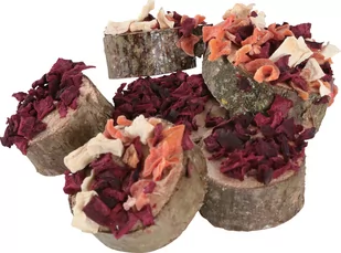 ZOLUX Drewniane krążki mix EDEN 40 g - Podłoże dla gryzoni - miniaturka - grafika 2