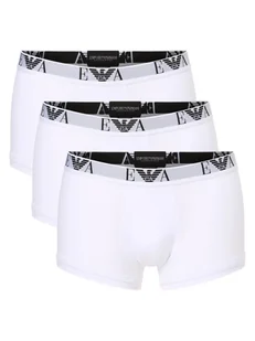 Emporio Armani Obcisłe bokserki pakowane po 3 szt. Mężczyźni Bawełna biały jednolity, L - Majtki damskie - miniaturka - grafika 1