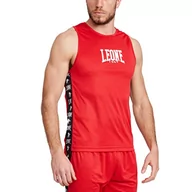 Koszulki sportowe męskie - LEONE 1954 Ambassador Tank top, czerwony, podwójny, bardzo duży, Czerwony - miniaturka - grafika 1