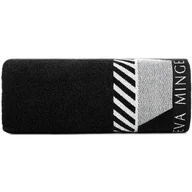 Ręczniki - Ręcznik Eva7 Czarny 70 x 140 cm - miniaturka - grafika 1