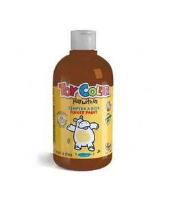 Farba do malowania palcami Toy Color 500ml brązowa - Zabawki kreatywne - miniaturka - grafika 1