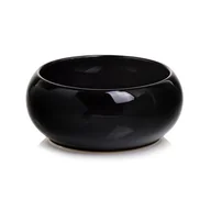 Donice - Osłonka ceramiczna misa czarna 14 cm - miniaturka - grafika 1