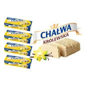 Batoniki - Chałwa Królewska waniliowa E.Wedel 1 kg (4 szt. x 250 g) E.Wedel - miniaturka - grafika 1