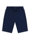 Spodenki damskie - Guess Szorty sportowe L6GD17 K6ZS1 Granatowy Regular Fit - miniaturka - grafika 1