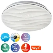 Lampy sufitowe - Näve Lampa sufitowa LED Austin sterowana aplikacją - miniaturka - grafika 1