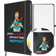 Notesy i bloczki - NOTES A5 z Gumką Prezent dla NAUCZYCIELA Wzory - miniaturka - grafika 1