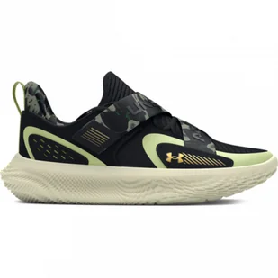 Buty do koszykówki uniseks Under Armour UA Flow Futr X 4 Camo - czarne - Buty sportowe damskie - miniaturka - grafika 1