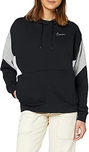 Nike bluza damska W Nsw Po Ft Cb czarny Black/Dark Grey Heather/White X-S - Bluzy damskie - miniaturka - grafika 1