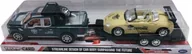 Samochody i pojazdy dla dzieci - Mega Creative Jeep z lawetą+auto 60cm 98-5 09578 - miniaturka - grafika 1