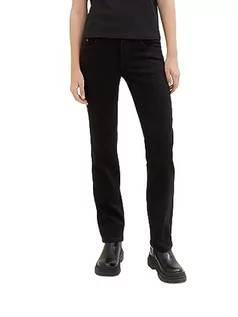 Spodnie damskie - TOM TAILOR dżinsy damskie, 10240 - Black Denim, 25W / 30L - grafika 1