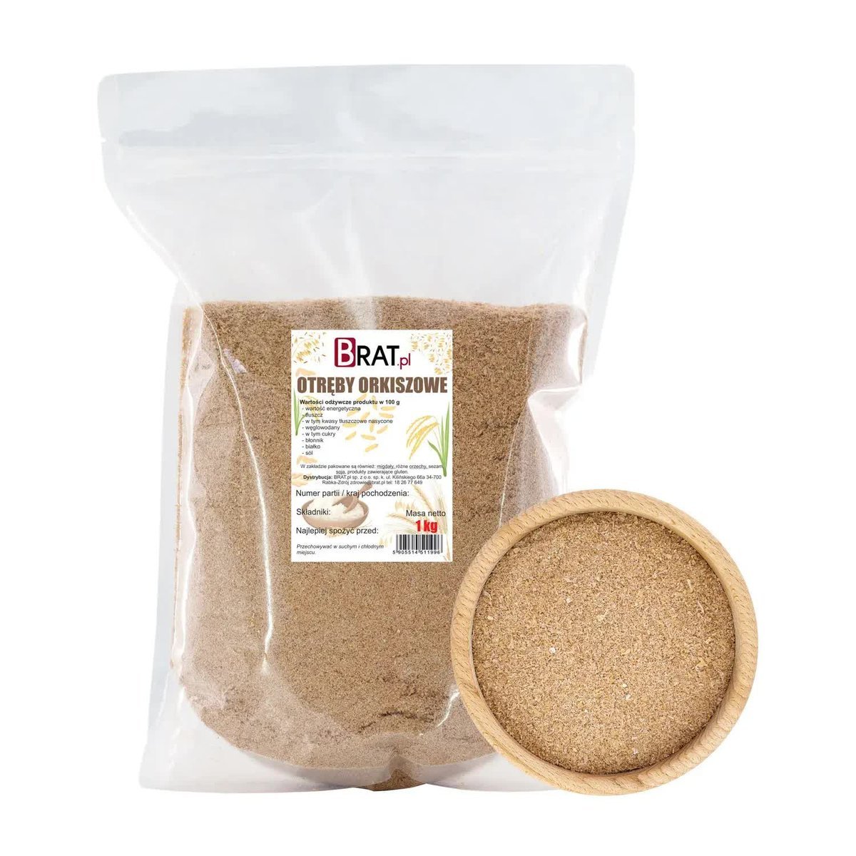 Otręby orkiszowe 1kg