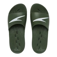 Klapki i japonki męskie - Klapki basenowe antypoślizgowe męskie Speedo Slide - miniaturka - grafika 1