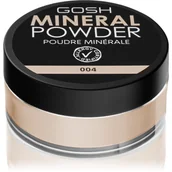 Pudry do twarzy - Gosh Mineral Powder Puder mineralny sypki nr 004 Natural 8g - miniaturka - grafika 1