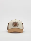 Czapki dla dzieci - Reserved - Czapka z daszkiem - brązowy - miniaturka - grafika 1