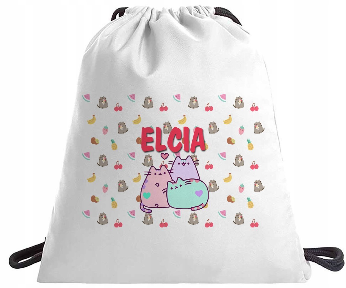 WOREK PLECAK DO SZKOŁY NA WF PUSHEEN CAT Y4