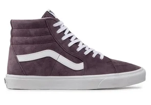 Buty damskie trampki Vans Sk8-Hi Pig Suede Wine rozmiar 37 do szkoły - Trampki damskie - miniaturka - grafika 1