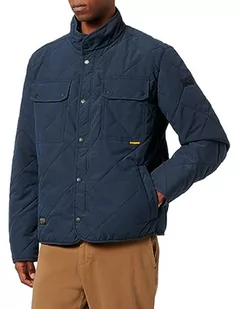 camel active Męska bluza z diamentowym pikowaniem, granatowy, 60 - Bluzy męskie - miniaturka - grafika 1