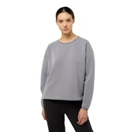 Swetry damskie - Damski sweter Jack Wolfskin WANDEREST PULLOVER W dark taupe - XS - miniaturka - grafika 1