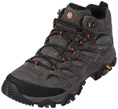 Buty trekkingowe męskie - Merrell Męskie buty trekkingowe Moab 3 Mid GTX, Beluga, 15 UK - miniaturka - grafika 1