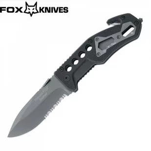 Fox Cutlery Cutlery, Nóż ratowniczy BF-115 Rescue G10 - Noże - miniaturka - grafika 1