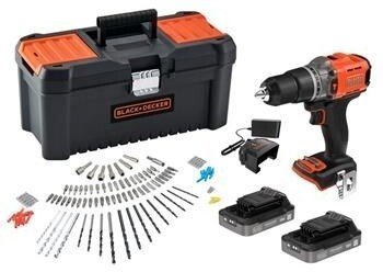 BLACK+DECKER Wiertarko-wkrętarka 18V BCD383D2TA