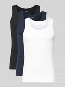 Koszulki męskie - Podkoszulka o kroju regular fit z czystej bawełny w zestawie 3 szt. - miniaturka - grafika 1