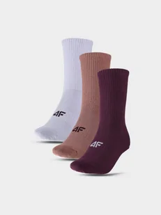 Skarpetki casual uniseks 4F 4FWSS25USOCU358 (3-pack) - multikolor - Skarpetki damskie - miniaturka - grafika 1
