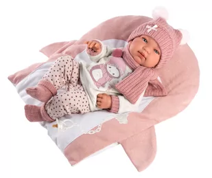 Lalka bobas Tina 43 cm Llorens - Lalki dla dziewczynek - miniaturka - grafika 1