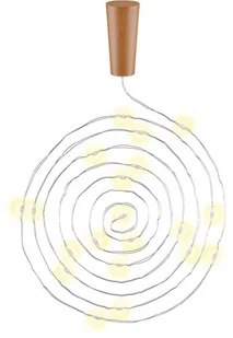 Łańcuch oświetleniowy Led do butelek 10x20 - Girlandy - miniaturka - grafika 1