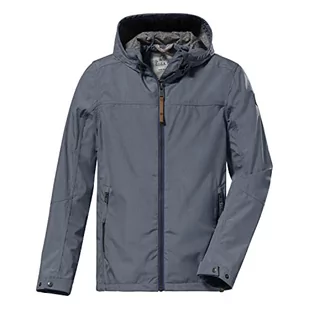 G.I.G.A. DX Męska kurtka softshell/kurtka outdoorowa z kapturem - GS 9 MN SFTSHLL JCKT, stalowo-niebieska, XXL, 38213-000 - Kurtki męskie - miniaturka - grafika 1